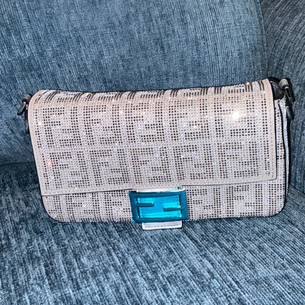 Elegant Silver Clutch